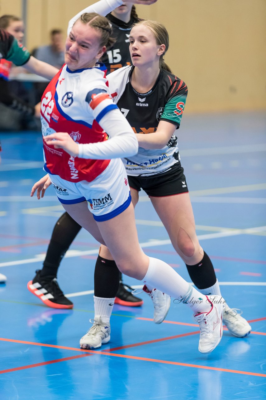 Bild 112 - wBJ HC Quickborn - HSG Tills Loew. : Ergebnis: 19:20